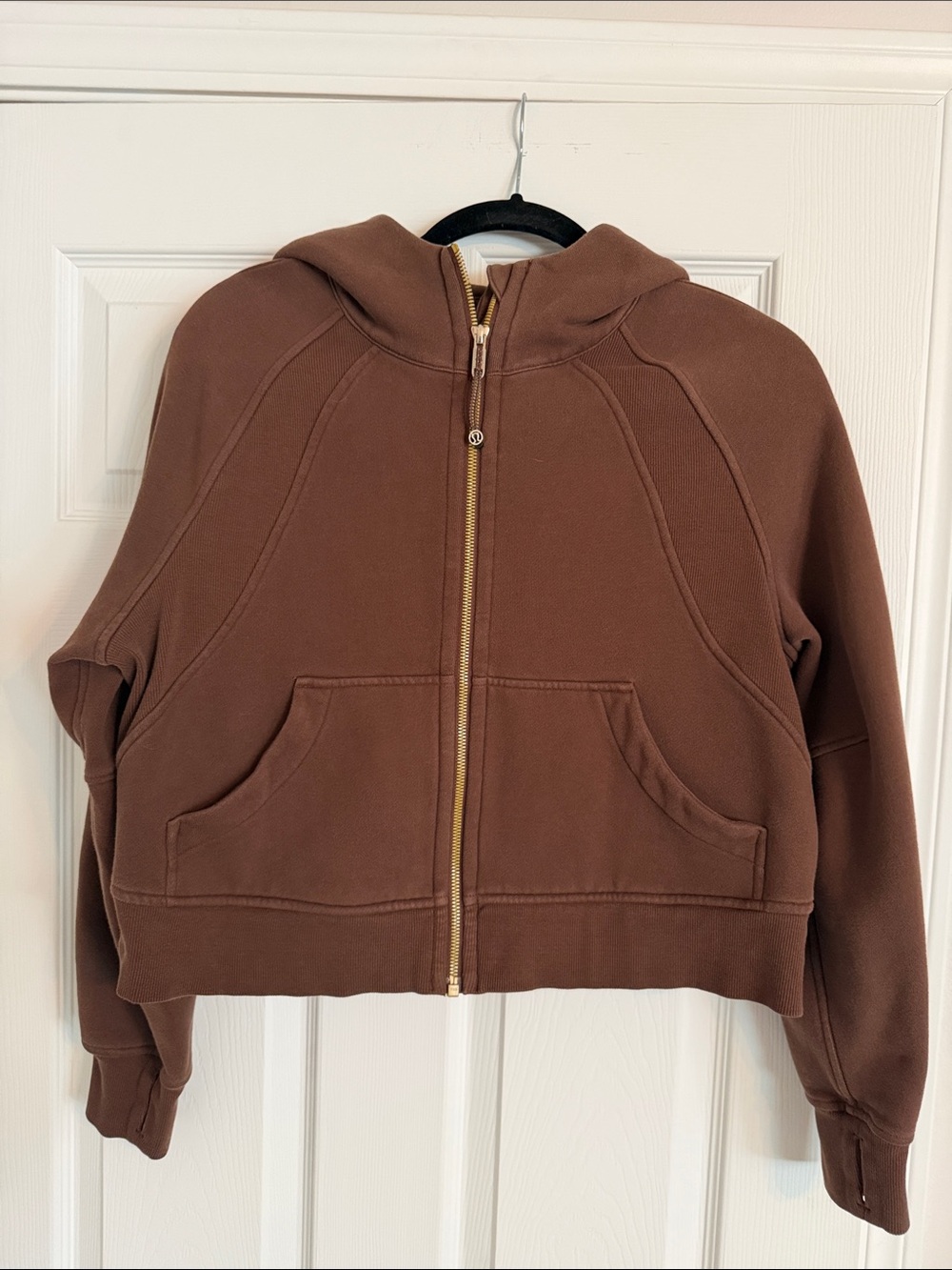 Lululemon Scuba Brown Zip-Up Hoodie Jacket
